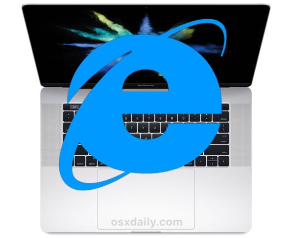 use websites that require internet explorer for mac
